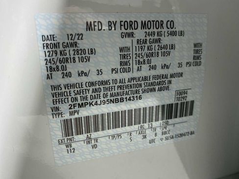 Used 2022 Ford Edge SEL w/ Convenience Package AWD/4WD image 21