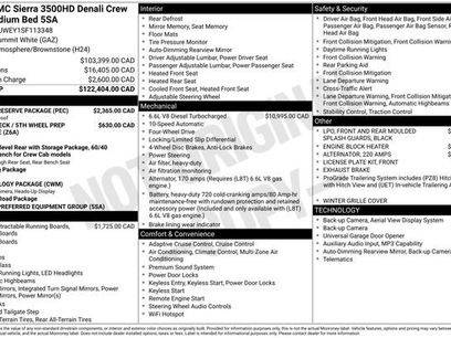 Used 2025 GMC Sierra 3500 Denali w/ Denali Reserve Package
