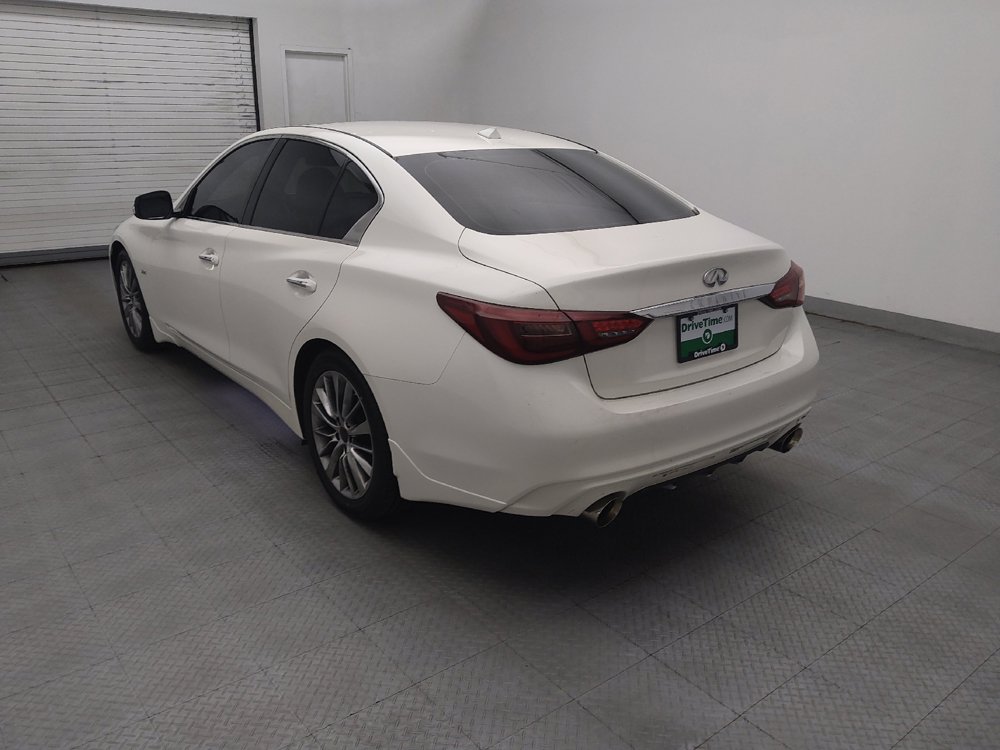 Used 2020 INFINITI Q50 Luxe w/ Cargo Package RWD image 5