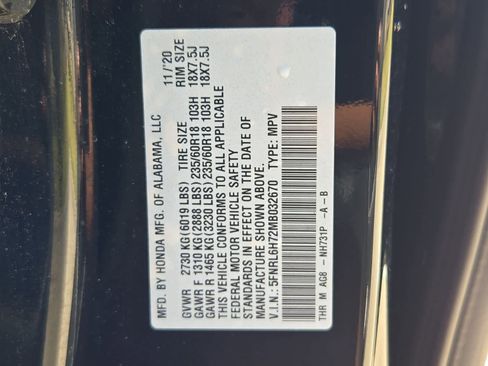 Used 2021 Honda Odyssey EX-L image 37