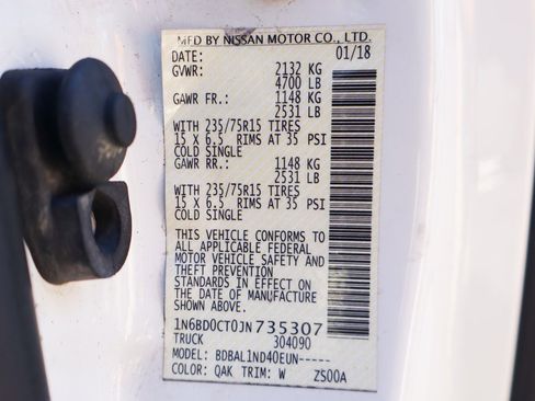 Used 2018 Nissan Frontier S image 43