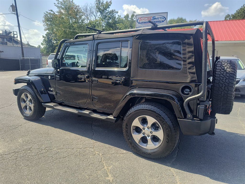 Used 2017 Jeep Wrangler Unlimited Sahara w/ Max Tow Package AWD/4WD image 3