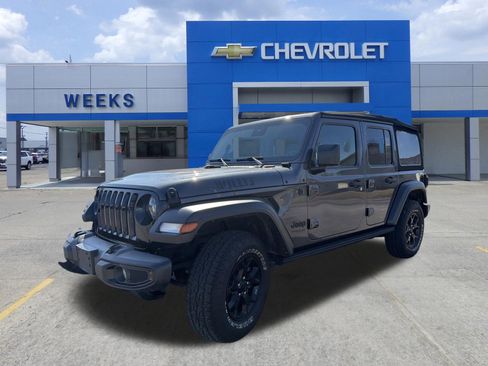 Used 2021 Jeep Wrangler Unlimited Sport image 1