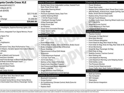 Used 2023 Toyota Corolla Cross XLE image 27