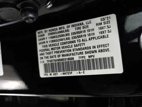 Used 2021 Honda CR-V Touring image 33