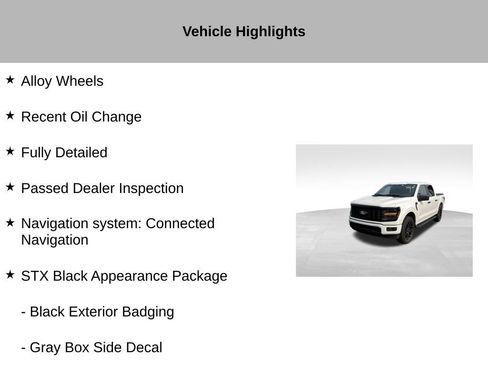 Used 2024 Ford F150 STX w/ STX Black Appearance Package AWD/4WD image 9