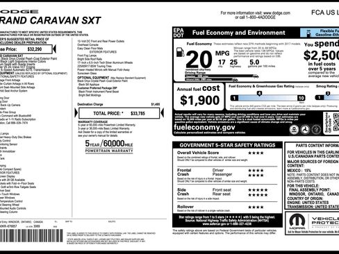 Used 2019 Dodge Grand Caravan SXT image 3