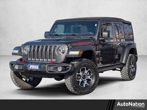 Used 2022 Jeep Wrangler Unlimited Rubicon w/ Steel Bumper Group image 1