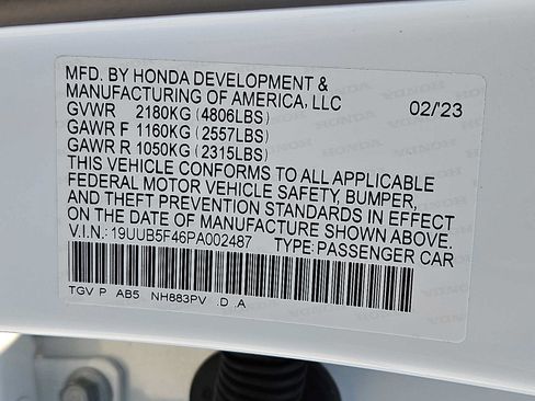 Used 2023 Acura TLX w/ Technology Package FWD image 29