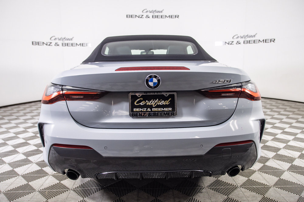 Used 2023 BMW 430i Convertible w/ M Sport Package RWD image 5
