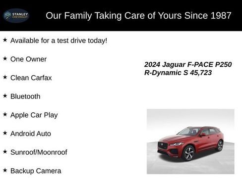 Used 2024 Jaguar F-PACE R-Dynamic S AWD/4WD image 9