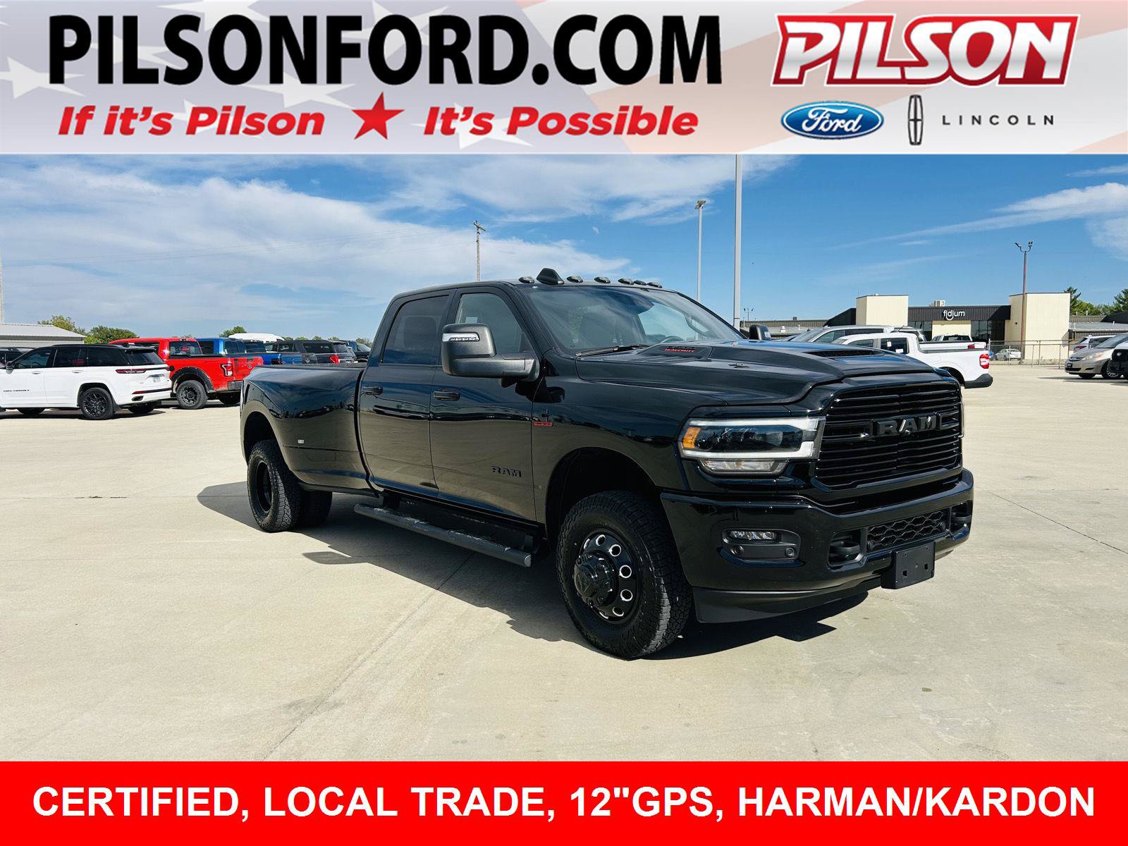 Used 2024 RAM 3500 Laramie w/ Night Edition AWD/4WD image 1