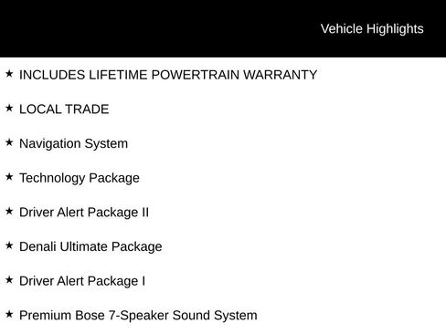 Used 2021 GMC Sierra 1500 Denali w/ Denali Ultimate Package AWD/4WD image 1