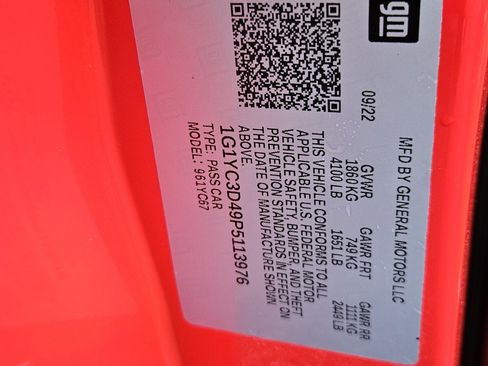 Used 2023 Chevrolet Corvette Stingray Premium Conv w/ 3LT image 24