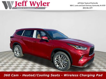 New 2026 Toyota Highlander Platinum