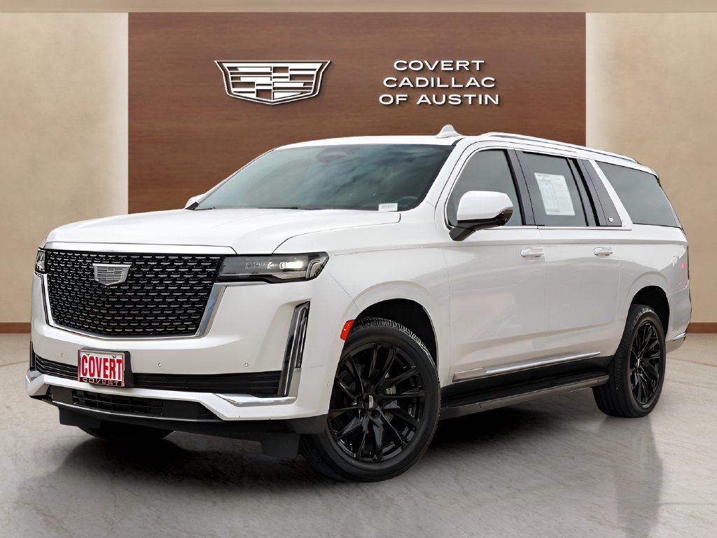 Used 2021 Cadillac Escalade ESV Premium Luxury w/ Performance Package RWD image 1