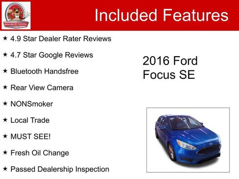 Used 2016 Ford Focus SE FWD image 4