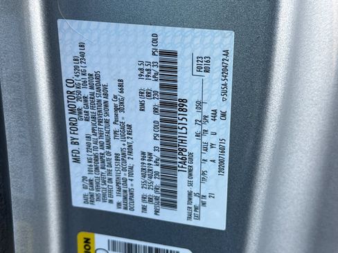 Certified 2020 Ford Mustang Coupe w/ Black Accent Package image 27