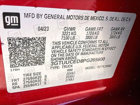 Used 2023 GMC Sierra 1500 Elevation image 41