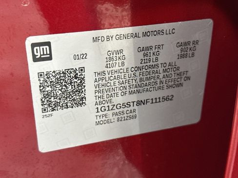 Used 2022 Chevrolet Malibu RS image 31