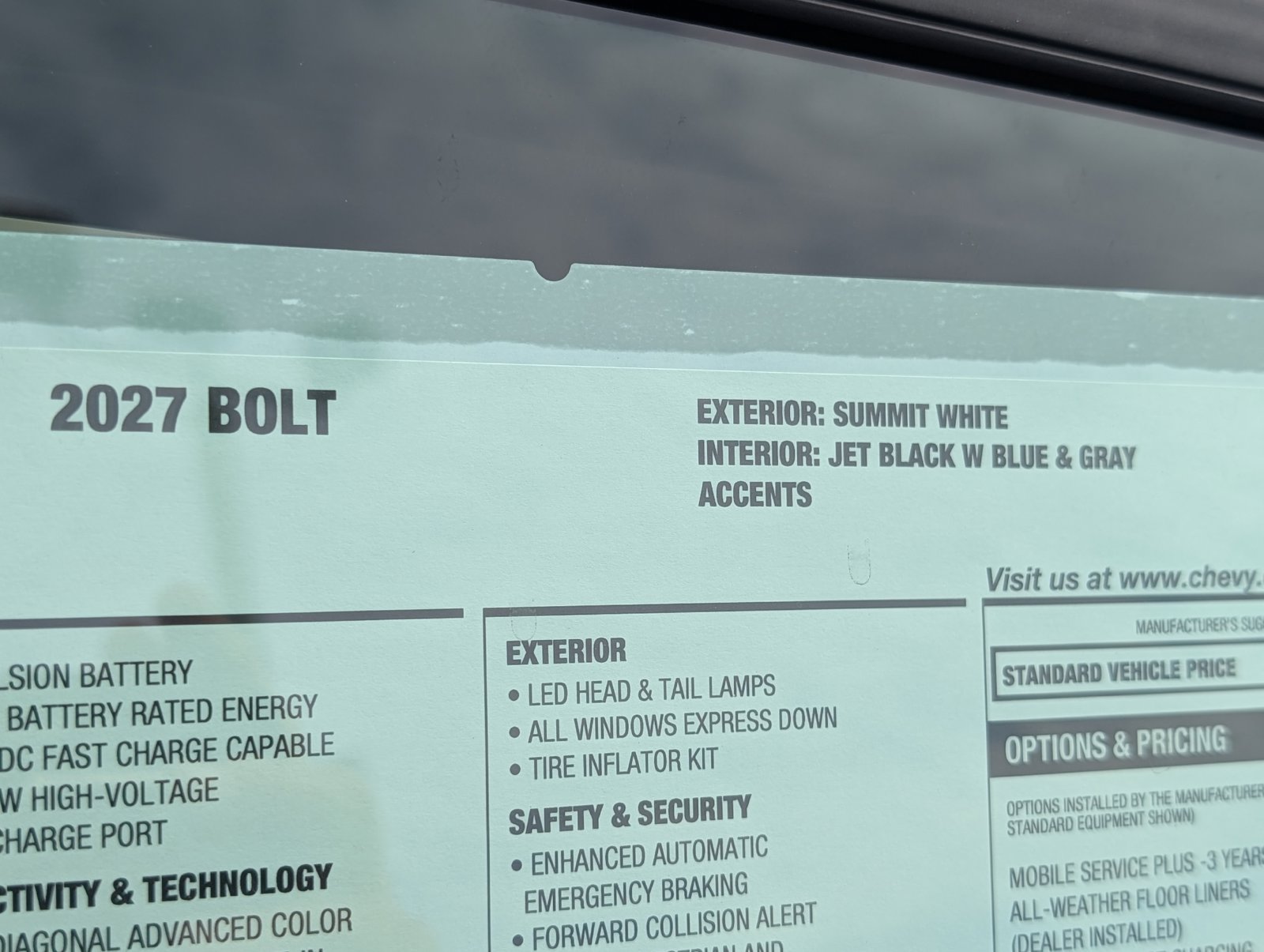 New 2027 Chevrolet Bolt LT FWD image 6