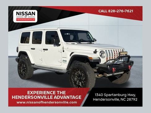 Used 2018 Jeep Wrangler Unlimited Sahara image 1