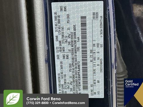 Used 2023 Ford F150 Tremor w/ Equipment Group 402A High image 36