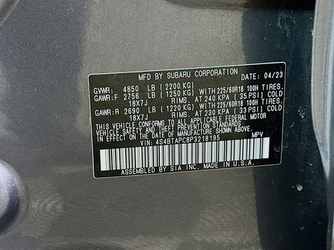 Used 2023 Subaru Outback Touring image 32