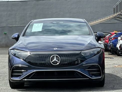 Used 2022 Mercedes-Benz EQS 450+ Sedan w/ AMG Line Exterior image 9