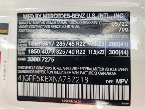 Certified 2022 Mercedes-Benz GLS 450 4MATIC image 32