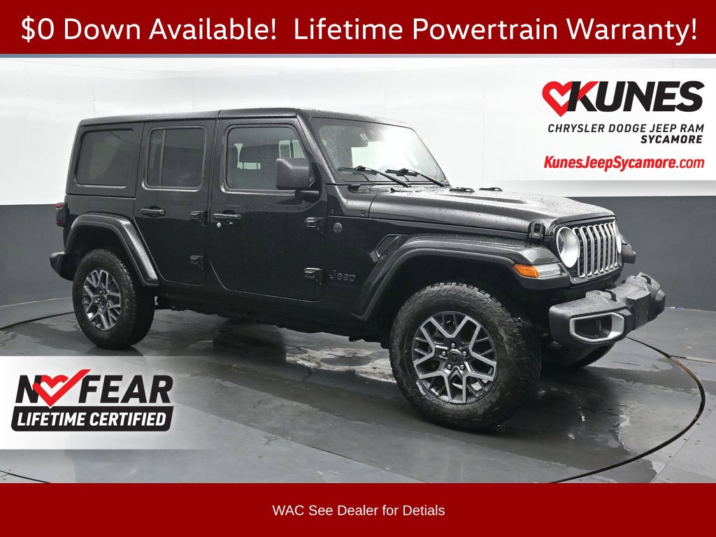 Used 2025 Jeep Wrangler Unlimited Sahara AWD/4WD image 1