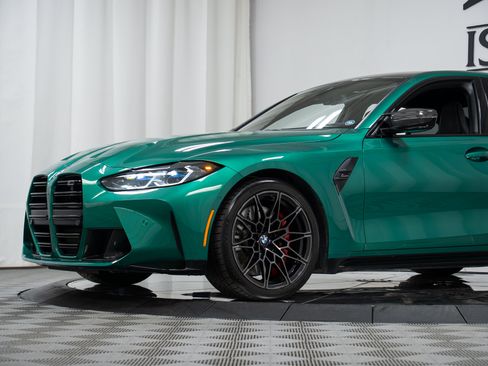 Used 2021 BMW M3 Competition w/ M Carbon Exterior Package RWD image 30