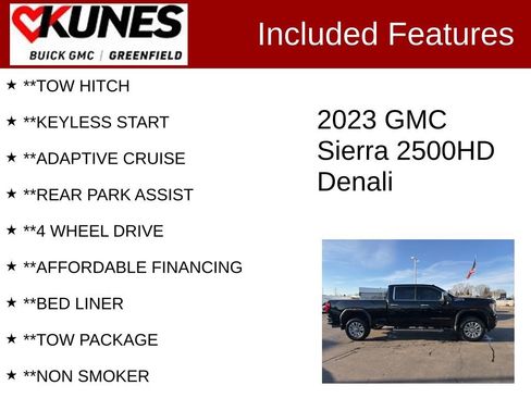 Used 2023 GMC Sierra 2500 Denali image 3