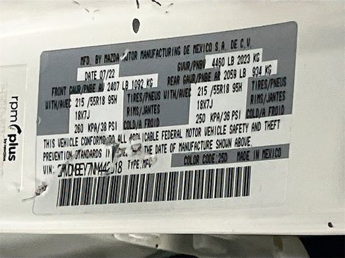 Used 2022 MAZDA CX-30 2.5 Turbo w/ Premium Plus Pkg image 34