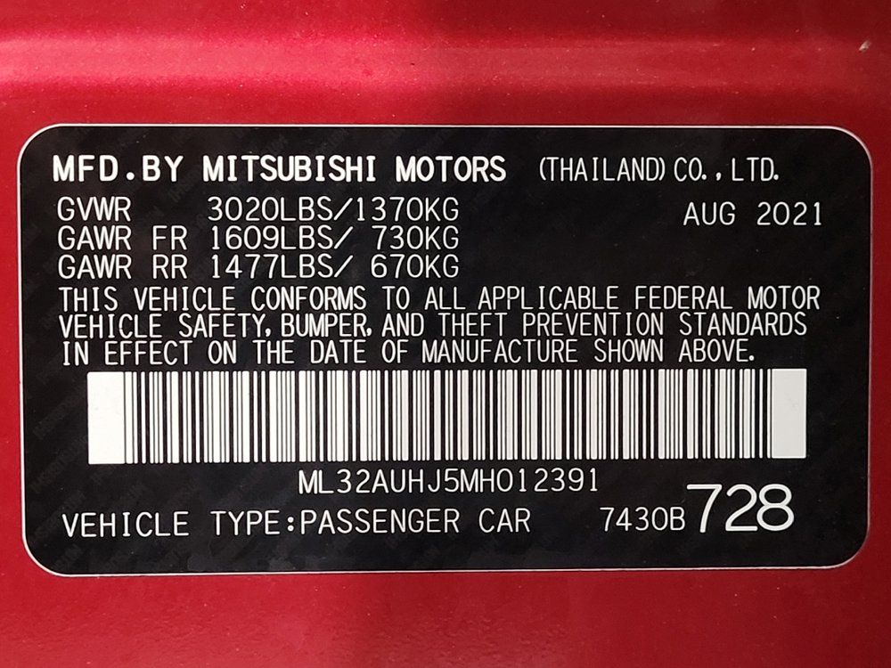 Used 2021 Mitsubishi Mirage ES FWD image 33