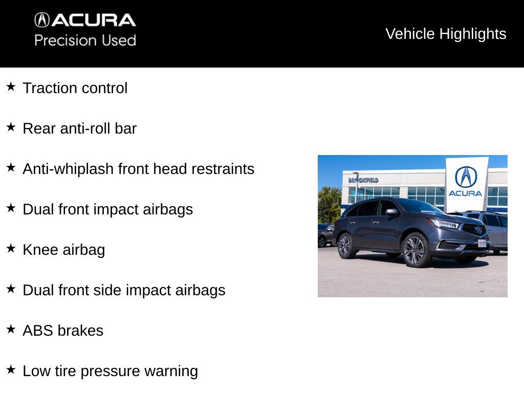 Certified 2019 Acura MDX w/ Technology Package AWD/4WD image 13
