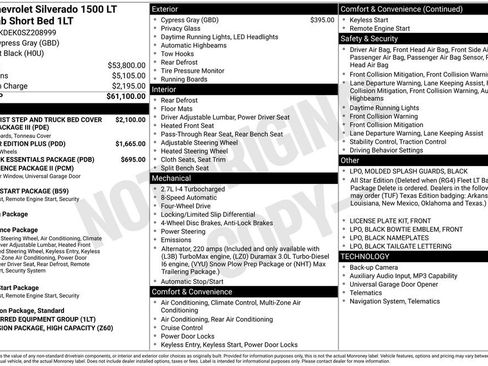 Used 2025 Chevrolet Silverado 1500 LT AWD/4WD image 1
