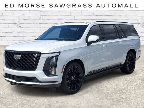 New 2026 Cadillac Escalade ESV Platinum Sport w/ LPO, ONYX Package AWD/4WD image 1
