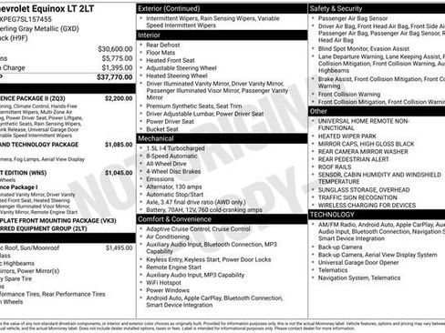 Used 2025 Chevrolet Equinox LT w/ Convenience Package II AWD/4WD image 35