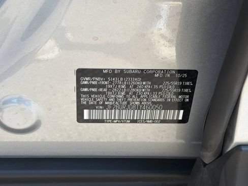 Certified 2026 Subaru Outback Touring XT AWD/4WD image 30