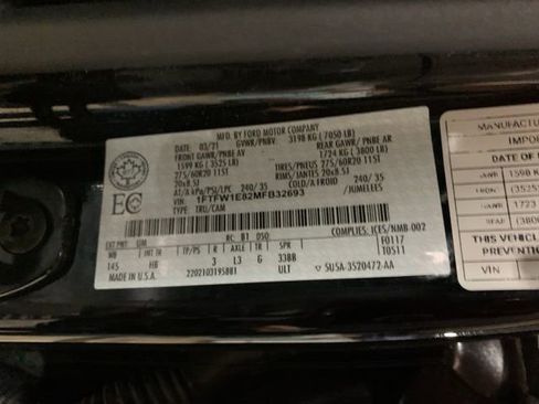 Used 2021 Ford F150 Lariat w/ Equipment Group 502A High image 25