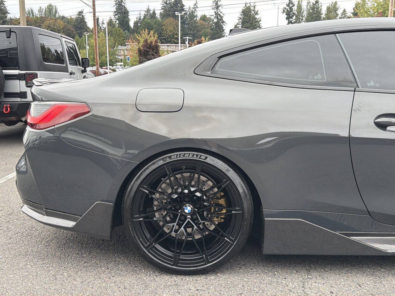 Used 2021 BMW M4 Competition w/ M Carbon Exterior Package RWD image 13