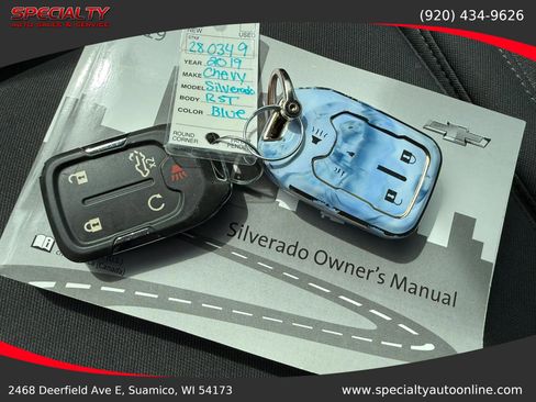 Used 2019 Chevrolet Silverado 1500 RST w/ All-Star Edition AWD/4WD image 44