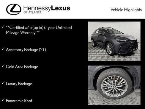 Used 2025 Lexus NX 350 AWD w/ Accessory Package (2T) image 12