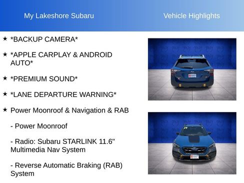 Used 2024 Subaru Outback Wilderness AWD/4WD image 7