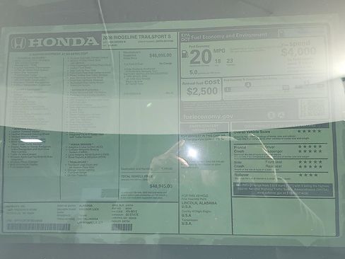 New 2026 Honda Ridgeline TrailSport+ image 28