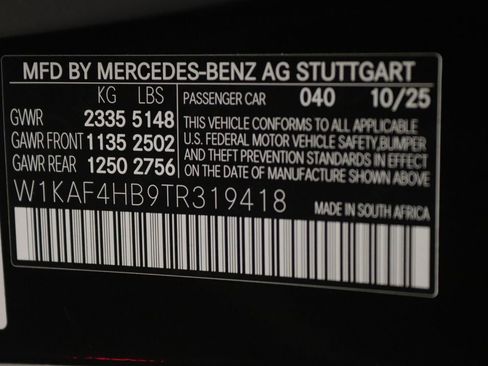 New 2026 Mercedes-Benz C 300 4MATIC Sedan image 12