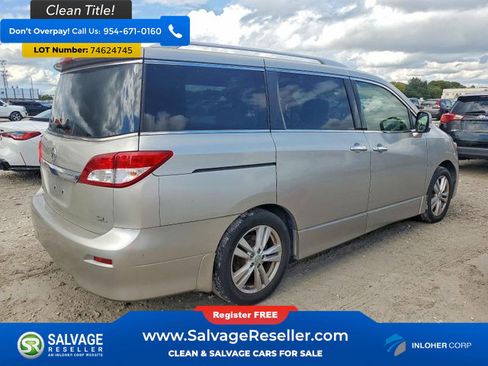 Used 2012 Nissan Quest SL FWD image 4
