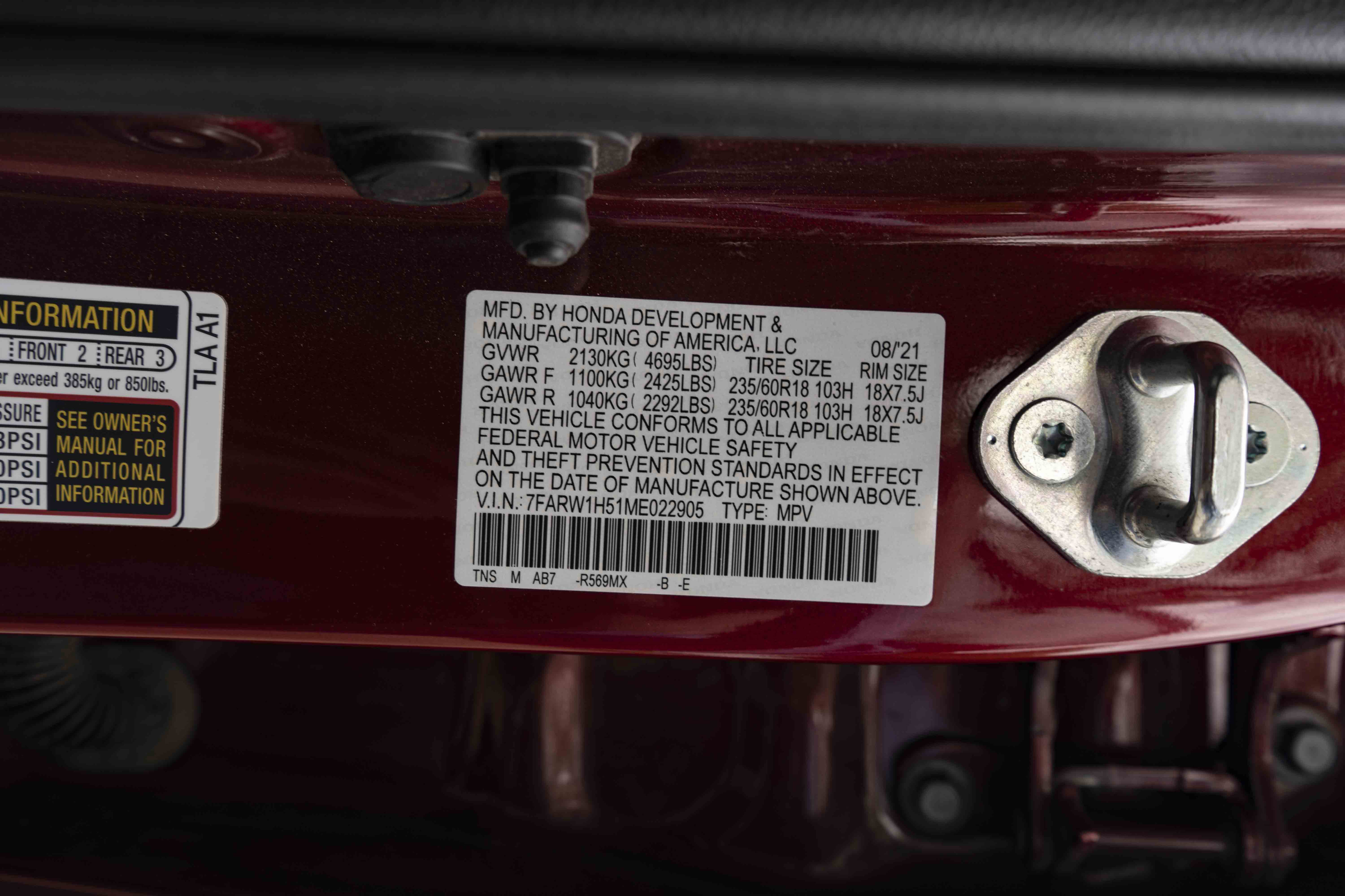 Certified 2021 Honda CR-V EX image 42