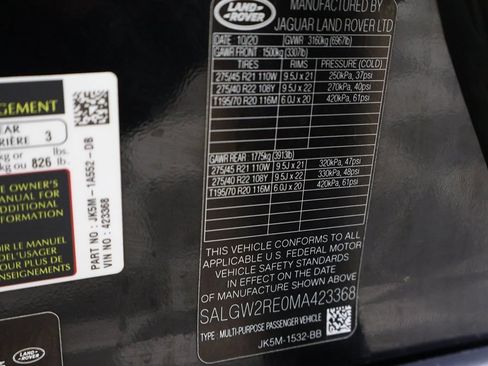 Used 2021 Land Rover Range Rover SV Autobiography Dynamic AWD/4WD image 68